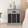 Mesita de noche color gris Sonoma 43x36x60 cm de vidaXL, Mesitas de noche - Ref: Foro24-816356, Precio: 36,93 €, Descuento: %