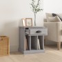 Sonoma gray nightstand 43x36x60 cm by vidaXL, Nightstands - Ref: Foro24-816356, Price: 37,23 €, Discount: %