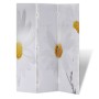 Folding room divider screen with flowers 120x170 cm by vidaXL, Room dividers - Ref: Foro24-240475, Price: 85,15 €, Discount: %