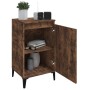 Bedside tables 2 units plywood oak smoke 40x35x70 cm by vidaXL, Nightstands - Ref: Foro24-819655, Price: 78,21 €, Discount: %