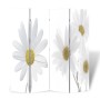 Folding room divider screen 160x170 cm with flowers by vidaXL, Room dividers - Ref: Foro24-240477, Price: 109,00 €, Discount: %