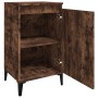 Bedside tables 2 units plywood oak smoke 40x35x70 cm by vidaXL, Nightstands - Ref: Foro24-819655, Price: 78,21 €, Discount: %