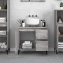 Badezimmerschrank aus grauem Sonoma-Sperrholz, 65 x 33 x 60 cm von vidaXL, Badezimmermöbel - Ref: Foro24-819834, Preis: 65,40...