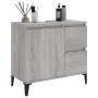Badezimmerschrank aus grauem Sonoma-Sperrholz, 65 x 33 x 60 cm von vidaXL, Badezimmermöbel - Ref: Foro24-819834, Preis: 69,13...