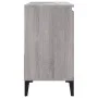 Badezimmerschrank aus grauem Sonoma-Sperrholz, 65 x 33 x 60 cm von vidaXL, Badezimmermöbel - Ref: Foro24-819834, Preis: 69,13...