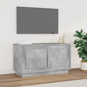 TV-Möbel Sperrholz Beton grau 80x35x45 cm von vidaXL, TV-Möbel - Ref: Foro24-819856, Preis: 46,77 €, Rabatt: %