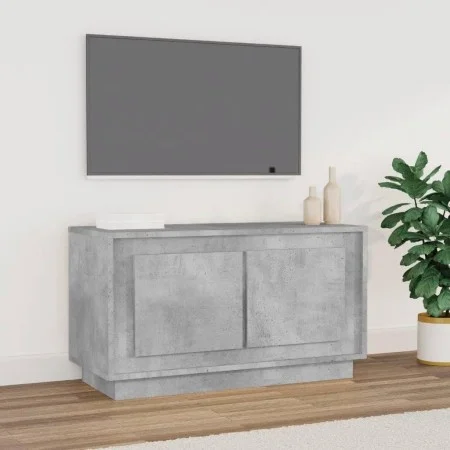 TV-Möbel Sperrholz Beton grau 80x35x45 cm von vidaXL, TV-Möbel - Ref: Foro24-819856, Preis: 46,77 €, Rabatt: %