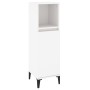 Badezimmerschrank aus weißem Sperrholz, 30 x 30 x 100 cm von vidaXL, Badezimmermöbel - Ref: Foro24-819812, Preis: 63,53 €, Ra...