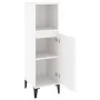 White plywood bathroom cabinet 30x30x100 cm by vidaXL, Bathroom furniture - Ref: Foro24-819812, Price: 60,73 €, Discount: %