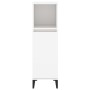 Badezimmerschrank aus weißem Sperrholz, 30 x 30 x 100 cm von vidaXL, Badezimmermöbel - Ref: Foro24-819812, Preis: 63,53 €, Ra...