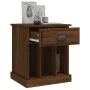 Bedside table in brown oak color, 43x36x50 cm by vidaXL, Nightstands - Ref: Foro24-816358, Price: 36,88 €, Discount: %