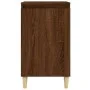 Bedside tables 2 units wood oak brown color 40x35x70 cm by vidaXL, Nightstands - Ref: Foro24-819643, Price: 56,14 €, Discount: %