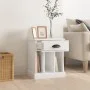 Glossy white nightstand 43x36x50 cm by vidaXL, Nightstands - Ref: Foro24-816348, Price: 35,07 €, Discount: %