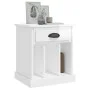 Glossy white nightstand 43x36x50 cm by vidaXL, Nightstands - Ref: Foro24-816348, Price: 35,07 €, Discount: %