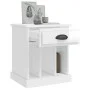 Glossy white nightstand 43x36x50 cm by vidaXL, Nightstands - Ref: Foro24-816348, Price: 35,07 €, Discount: %