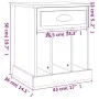 Glossy white nightstand 43x36x50 cm by vidaXL, Nightstands - Ref: Foro24-816348, Price: 35,07 €, Discount: %