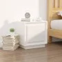 Nachttische 2 Stück glänzendes weißes Holz 44x35x45 cm von vidaXL, Nachttische - Ref: Foro24-819841, Preis: 51,33 €, Rabatt: %