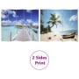 Folding screen divider 200x170 cm beach by vidaXL, Room dividers - Ref: Foro24-240478, Price: 127,33 €, Discount: %