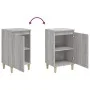 Nachttische 2 Stk. Sperrholz grau 40x35x70 cm von vidaXL, Nachttische - Ref: Foro24-819641, Preis: 56,62 €, Rabatt: %