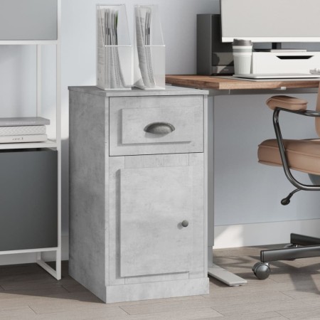 Auxiliary cabinet and drawer gray plywood 40x50x75 cm by vidaXL, Lockers and storage cabinets - Ref: Foro24-816484, Price: 66...