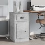 Auxiliary cabinet and drawer gray plywood 40x50x75 cm by vidaXL, Lockers and storage cabinets - Ref: Foro24-816484, Price: 66...