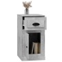 Auxiliary cabinet and drawer gray plywood 40x50x75 cm by vidaXL, Lockers and storage cabinets - Ref: Foro24-816484, Price: 66...