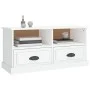 Fernsehmöbel aus weißem glänzendem Sperrholz 93x35,5x45 cm von vidaXL, TV-Möbel - Ref: Foro24-816466, Preis: 51,95 €, Rabatt: %