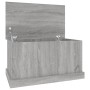 Gray Sonoma plywood storage trunk 70x40x38 cm by vidaXL, Storage trunks - Ref: Foro24-816510, Price: 49,57 €, Discount: %