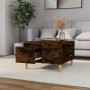 Couchtisch aus geräuchertem Eichensperrholz, 55 x 55 x 36,5 cm von vidaXL, Couchtisch - Ref: Foro24-821081, Preis: 50,94 €, R...