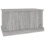 Aufbewahrungskoffer aus grauem Sperrholz Sonoma 70x40x38 cm von vidaXL, Aufbewahrungskisten - Ref: Foro24-816510, Preis: 51,9...
