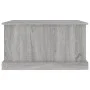 Aufbewahrungskoffer aus grauem Sperrholz Sonoma 70x40x38 cm von vidaXL, Aufbewahrungskisten - Ref: Foro24-816510, Preis: 51,9...