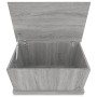 Gray Sonoma plywood storage trunk 70x40x38 cm by vidaXL, Storage trunks - Ref: Foro24-816510, Price: 49,57 €, Discount: %