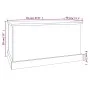 Aufbewahrungskoffer aus grauem Sperrholz Sonoma 70x40x38 cm von vidaXL, Aufbewahrungskisten - Ref: Foro24-816510, Preis: 51,9...