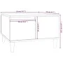 Couchtisch aus geräuchertem Eichensperrholz, 55 x 55 x 36,5 cm von vidaXL, Couchtisch - Ref: Foro24-821081, Preis: 50,34 €, R...