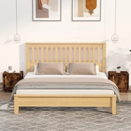 Nachttische 2 Stück Raucheichensperrholz 44x35x45 cm von vidaXL, Nachttische - Ref: Foro24-819847, Preis: 56,93 €, Rabatt: %