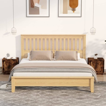 Nachttische 2 Stück Raucheichensperrholz 44x35x45 cm von vidaXL, Nachttische - Ref: Foro24-819847, Preis: 57,64 €, Rabatt: %