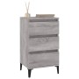 Mesita de noche madera contrachapada gris Sonoma 40x35x70 cm de vidaXL, Mesitas de noche - Ref: Foro24-819674, Precio: 60,65 ...