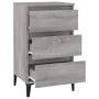 Mesita de noche madera contrachapada gris Sonoma 40x35x70 cm de vidaXL, Mesitas de noche - Ref: Foro24-819674, Precio: 59,91 ...