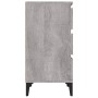 Mesita de noche madera contrachapada gris Sonoma 40x35x70 cm de vidaXL, Mesitas de noche - Ref: Foro24-819674, Precio: 60,65 ...