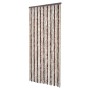 Beiger und hellbrauner Chenille-Moskitonetz-Vorhang, 90 x 220 cm von vidaXL, Moskitonetze für Fenster - Ref: Foro24-240571, P...