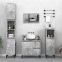 Armario de baño madera contrachapada gris hormigón 65x33x60 cm de vidaXL, Muebles de baño - Ref: Foro24-819832, Precio: 70,88...