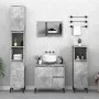 Badezimmerschrank aus betongrauem Sperrholz, 65 x 33 x 60 cm von vidaXL, Badezimmermöbel - Ref: Foro24-819832, Preis: 69,61 €...