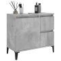Badezimmerschrank aus betongrauem Sperrholz, 65 x 33 x 60 cm von vidaXL, Badezimmermöbel - Ref: Foro24-819832, Preis: 69,61 €...