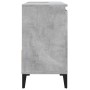 Badezimmerschrank aus betongrauem Sperrholz, 65 x 33 x 60 cm von vidaXL, Badezimmermöbel - Ref: Foro24-819832, Preis: 70,88 €...