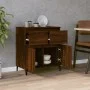 Sideboard aus braunem Eichensperrholz, 60 x 35 x 70 cm von vidaXL, Sideboards - Ref: Foro24-819691, Preis: 62,96 €, Rabatt: %