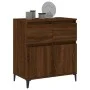 Aparador madera contrachapada marrón roble 60x35x70 cm de vidaXL, Aparadores - Ref: Foro24-819691, Precio: 63,75 €, Descuento: %