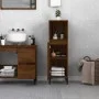 Oak brown plywood bathroom cabinet 30x30x100 cm by vidaXL, Bathroom furniture - Ref: Foro24-819819, Price: 60,97 €, Discount: %