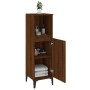 Badezimmerschrank aus braunem Eichensperrholz, 30 x 30 x 100 cm von vidaXL, Badezimmermöbel - Ref: Foro24-819819, Preis: 63,4...