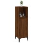 Badezimmerschrank aus braunem Eichensperrholz, 30 x 30 x 100 cm von vidaXL, Badezimmermöbel - Ref: Foro24-819819, Preis: 63,4...