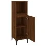 Oak brown plywood bathroom cabinet 30x30x100 cm by vidaXL, Bathroom furniture - Ref: Foro24-819819, Price: 60,97 €, Discount: %